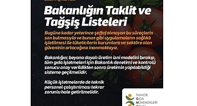 AÇIKLAMA TAKLİT VE TAĞŞİŞ LİSTESİNE DAİR
