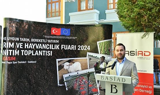 BALIKESİR TARIM VE HAYVANCILIK FUARI 1-5 KASIM TARİHLERİNDE