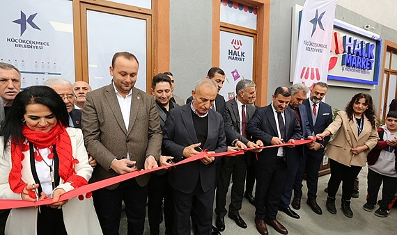 HALK MARKET VE TAZİYEEVİ HİZMETE AÇILDI