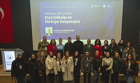 PROF.DR. VEHBİ BAYHAN ZİYA GÖKALP'IN HAYATINI VE DÜŞÜNCE DÜNYASINI ANLATTI