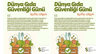 GIDA MÜHENDİLERİ ODASI AÇIKLAMASI 