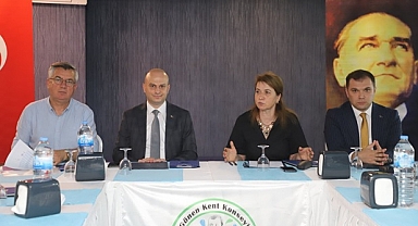 TOPLANTI GÖNEN KENT KONSEYİ KOORDİNASYONUN DA YAPILDI
