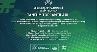 YEREL KALKINMA HAMLESİ TEŞVİK PROGRAMI TANITILDI 