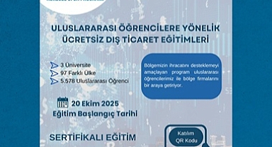 EĞİTİMLER 20 EKİM'DE BAŞLAYACAK VE ÜCRETSİZ