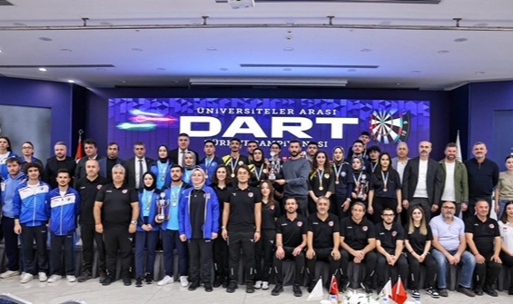 BAÜN DART TAKIMI TÜRKİYE İKİNCİSİ OLDU 