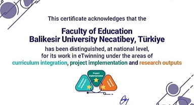 E TWİNNİNG ITE ALANINDA ÜST ÜSTE 3. KEZ ZİRVEDE