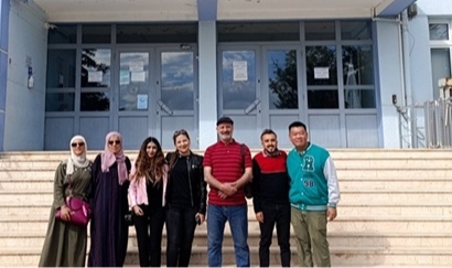 KONUK SANATÇIDAN GÖNEN MYO'DA SANAT DERSİ