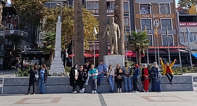 KONUK SANATÇIDAN GÖNEN MYO'DA SANAT DERSİ