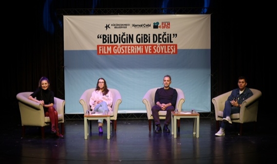 KÇ ÖDÜLLÜ YAPIM “BİLDİĞİN GİBİ DEĞİL”İN FİLM EKİBİNİ KONUK ETTİ