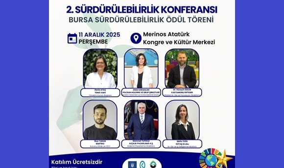 KONFERANS 11 ARALIK 2025 PERŞEMBE GÜNÜ GERÇEKLEŞTİRİLECEK