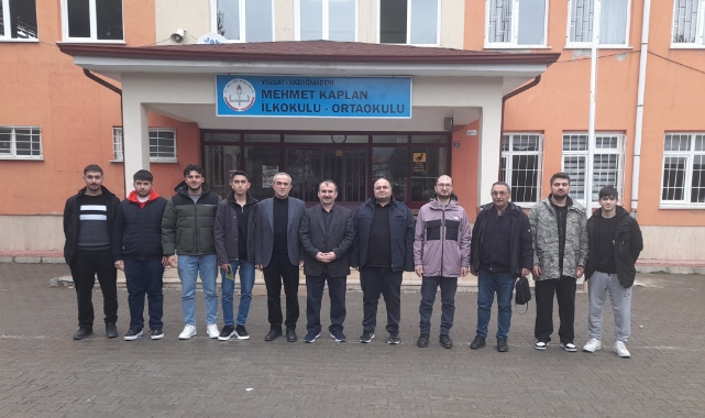 SON SÖYLEŞİ AKMAĞDENİ MEHMET KAPLAN İLKOKULU/ORTAOKULUNDA YAPILDI