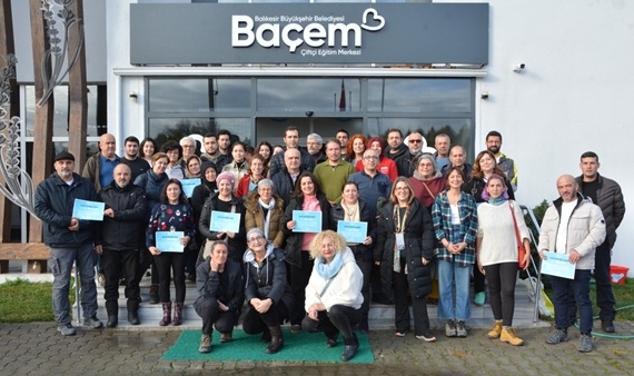 50 KURSİYER TEORİK VE UYGULAMALI EĞİTİM GÖRDÜ