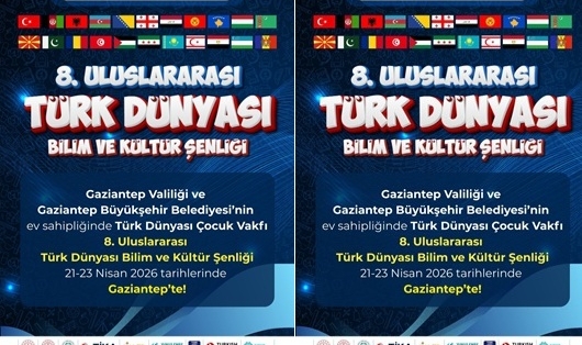 ŞENLİK 21-23 NİSAN 2026 TARİHLERİNDE GAZİANTEP’TE 