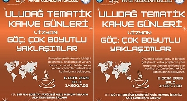 YEDİNCİ BULUŞMA 6 OCAK 2026 SALI GÜNÜ YAPILACAK