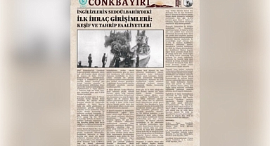 CONKBAYIRI İLK SAYISI 21 ŞUBAT GÜNÜ YAYIMLANDI