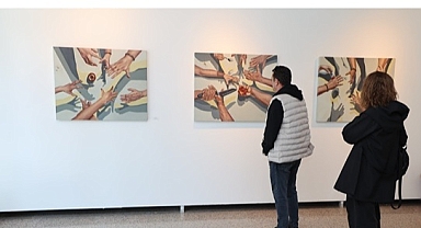 'ZEMİN VE İZ DERİNDEKİ SES' SERGİSİ GALERİ KÜP'TE AÇILDI