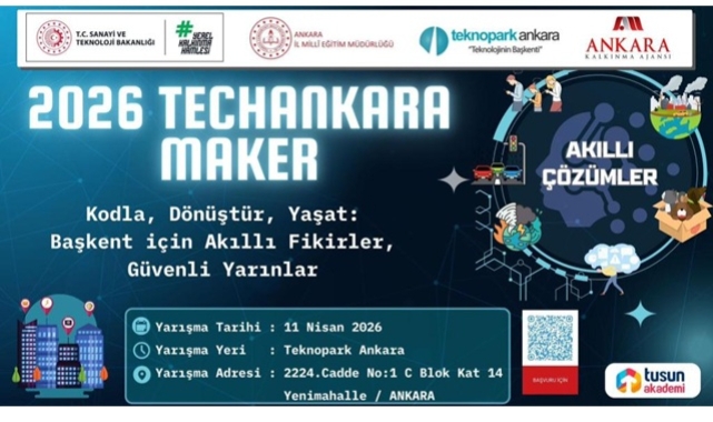 2026 TECHANKARA MAKER PROGRAMI BAŞLIYOR