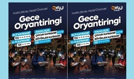 BALIKESİR'DE GECE ORYANTİRİNGİ BAŞLIYOR 