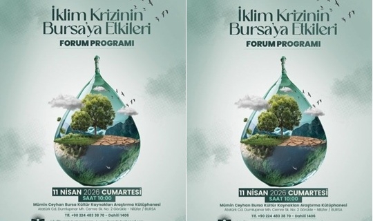 FORUM MÜMİN CEYHAN KÜTÜPHANESİ'NDE YAPILACAK