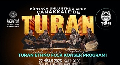 TURAN ETHNO-FOLK ENSEMBLE ÇANAKKALE'YE GELİYOR