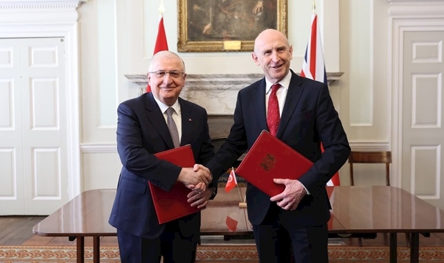 TÜRKİYE VE BİRLEŞİK KRALLIK, TEKNİK VE LOJİSTİK DESTEK ANLAŞMASI İMZALADI