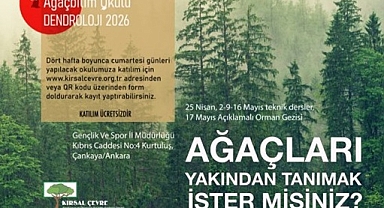 33.DENDROLOJİ (AĞAÇBİLİM) OKULUNA BAŞVURULAR BAŞLADI 