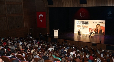 ÇEKMECEM'DE KİTAP VAR'IN KONUĞU SABA TÜMER OLDU