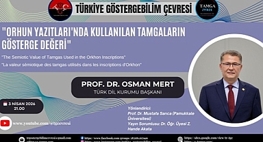 SEKİZİNCİ PROGRAM 3 NİSAN CUMA GÜNÜ, KONUŞMACI TÜRK DİL KURUMU BAŞKANI PROF.DR. OSMAN MERT