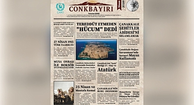CONKBAYIRI'NIN ÜÇÜNCÜ SAYISI YAYIMLANDI
