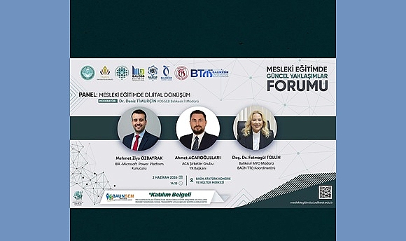 FORUM 2 HAZİRAN 2026 SALI GÜNÜ YAPILACAK