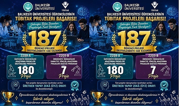 187 PROJE DESTEK ALMAYA HAK KAZANDI