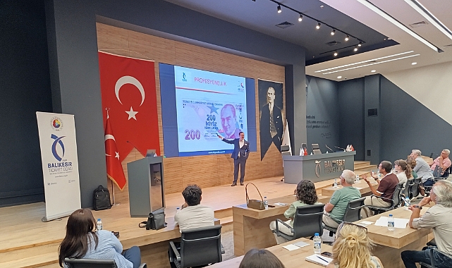 BALIKESİR TİCARET ODASI'NDA FİNANSAL OKURYAZARLIK EĞİTİMİ YOĞUN İLGİ GÖRDÜ