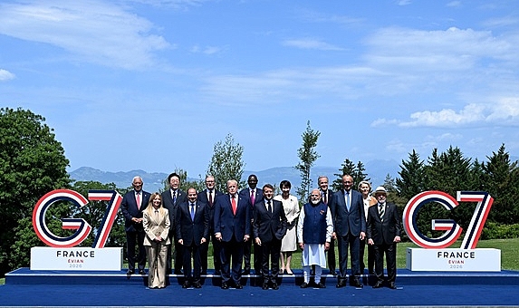 G7 LİDERLER ZİRVESİ FRANSA’DA GERÇEKLEŞTİRİLDİ