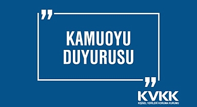  KVKK'DAN BELEDİYELERE UYARI