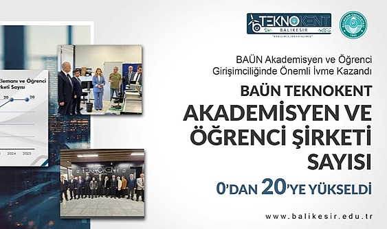 AKADEMİSYEN VE ÖĞRENCİ ŞİRKETİ 0’DAN 20’YE YÜKSELDİ