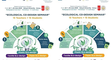 ATIKLARIN SANATSAL VE EĞİTSEL ÜRÜNLERE DÖNÜŞÜMÜ SELÇUK ÜNİVERSİTESİNDE KONUŞULDU 