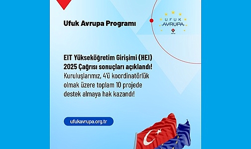 EIT YÜKSEKÖĞRETİM GİRİŞİMİ ÇAĞRISINDA 10 TÜRK KURULUŞ DESTEĞE HAK KAZANDI