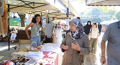 ''MEYDAN KADINLARIN'' PAZARINA BÜYÜK İLGİ